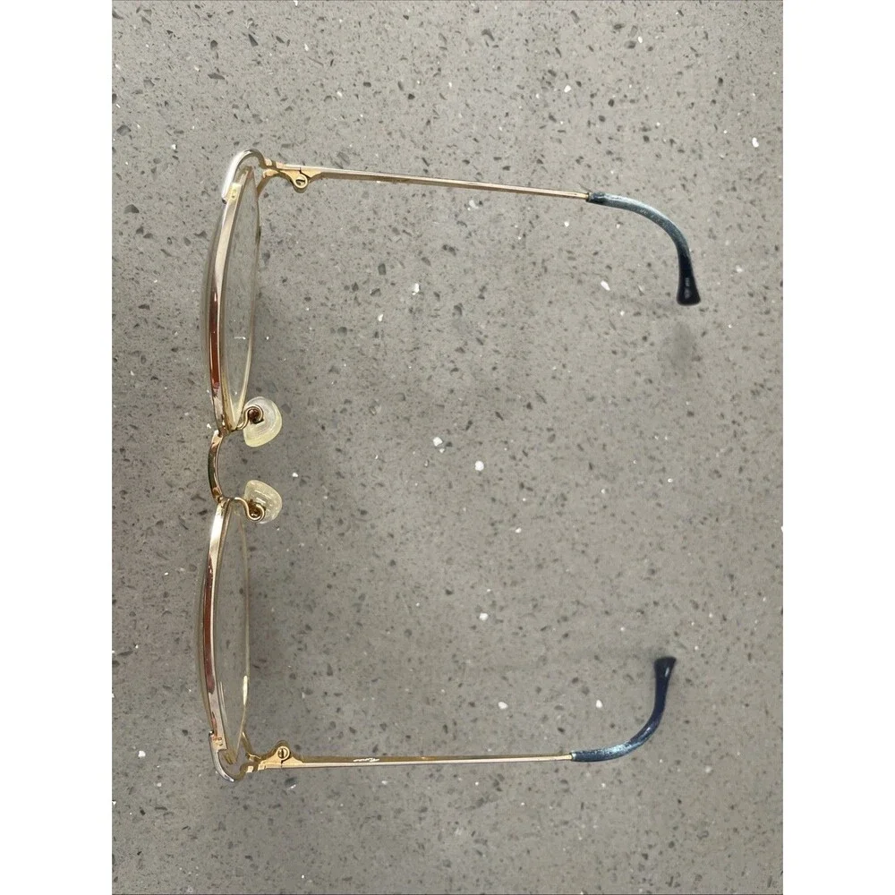 Tura Mod 602 Nav Eyeglasses 56-16-135 Made In Japan FRAMES ONLY Vintage Half Rim